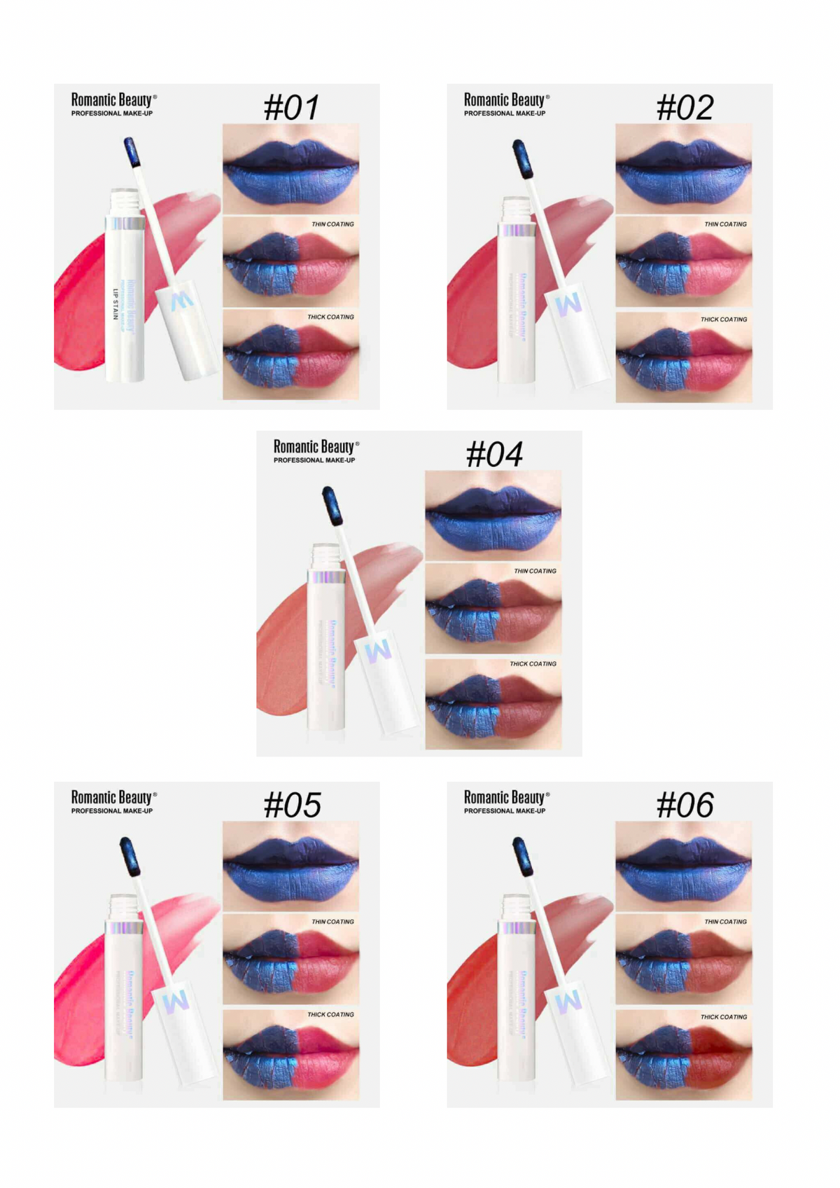 Romantic Lipstain Pack de 2