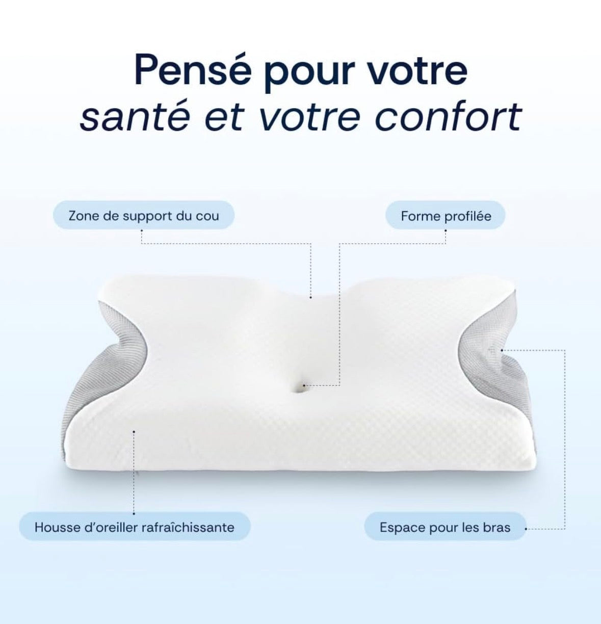 Oreiller orthopédique Bettersleep